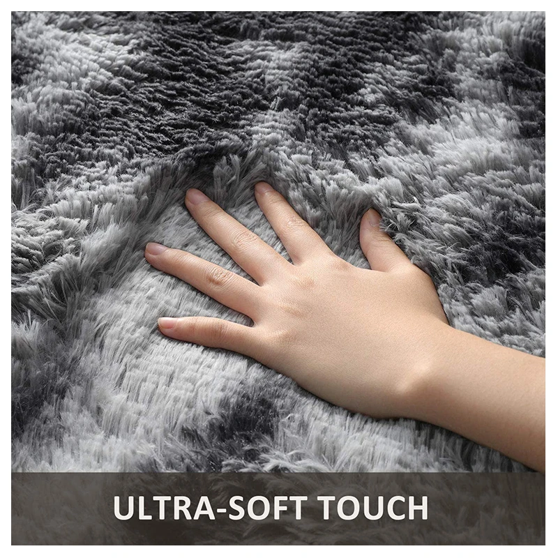 Sofa Luxury Carpet polyester shaggy rug Christmas area rugs for living room