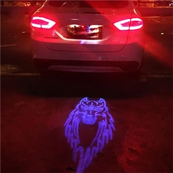 car logo emblem ambient stop reversing warning fog laser projector LED tail light