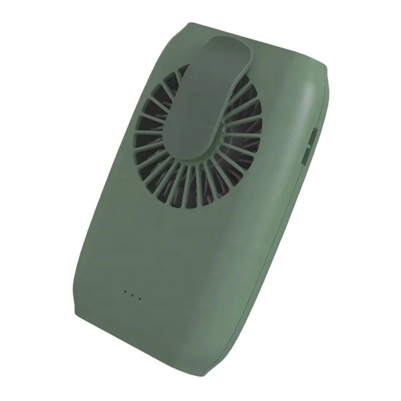 Best seller Hanging waist Rechargeable Fan with 2000mah Built-in battery