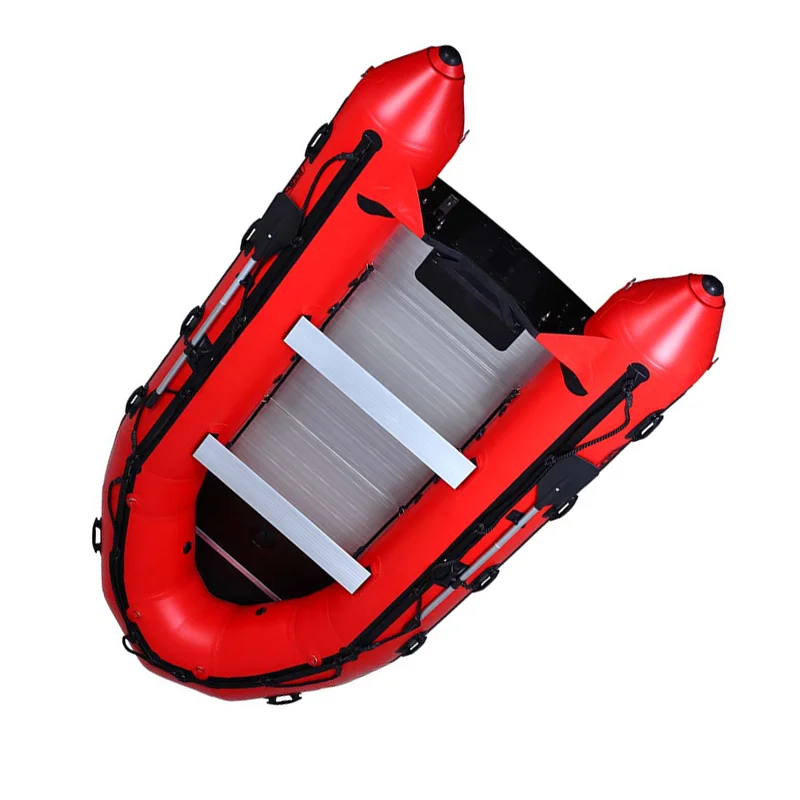 New Pontoon Boat With Motor Inflatable Small Boats Pedal Pvc Catamaran Sailing Fishing Rowing Motors for sale