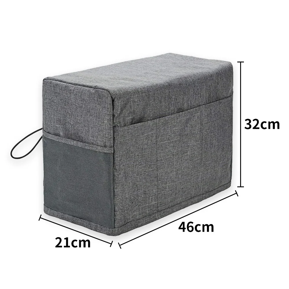 Dust Cover for Sewing Machine, Sewing Machine Cover with Pockets for Extra Accessories/