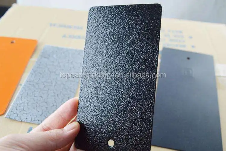 Pantone Sizing Chart Satin Gloss Epoxy Polyester Powder Paint Coating
