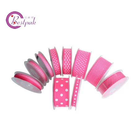 double face nylon satin ribbon with lovely print