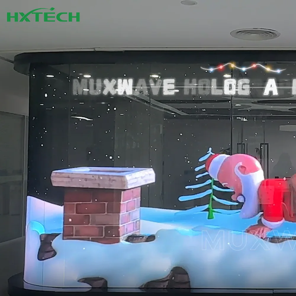 Transparent LED Screen Indoor Outdoor Glass Transparent LED Film Display Panels