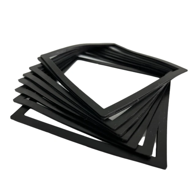 Non-standard customizable silicone fluorine rubber NBR VMQ FKM NBR rubber gasket