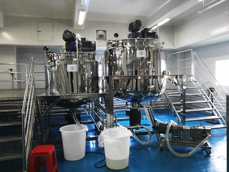 Liquid Chemical Mixers Equipment, Toilet Cleaner Making Mixing Machine, Hand Sanitizer/ Mouthwash/ Liquid Soap Making Tank