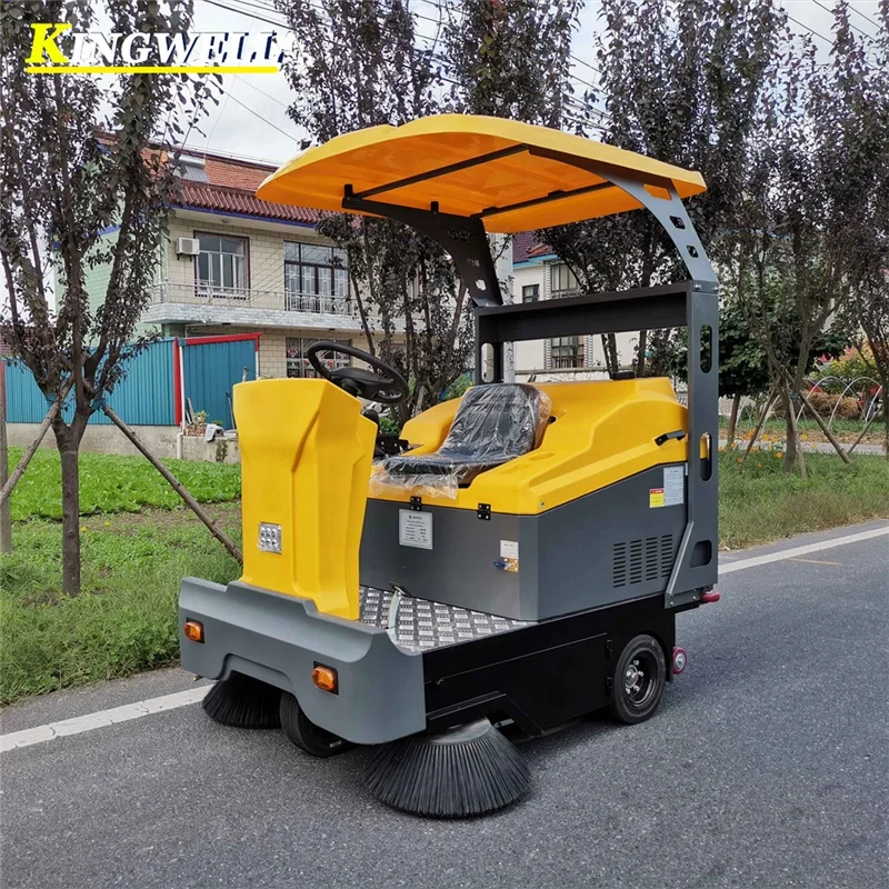 KW-1400C Excellent Quality Electric Floor Sweeper China Road Sweeper