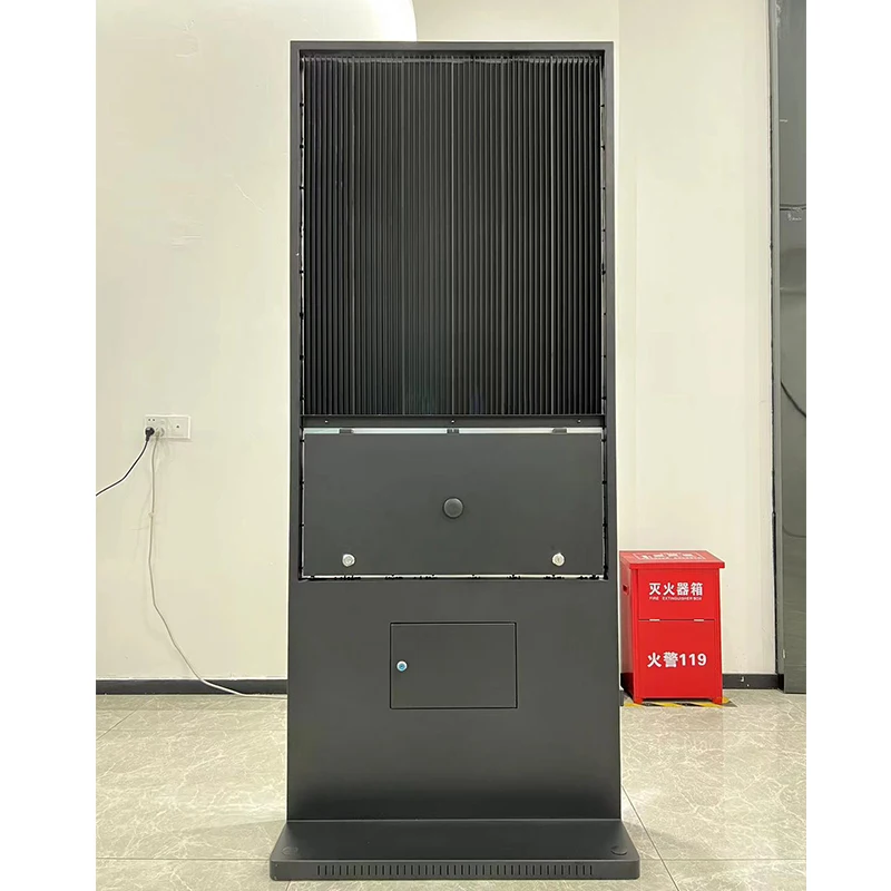 KINGONE IP67 наружный рекламный светодиодный дисплей солнечный свет напольная подставка цифровой ЖК-Тотем с функцией SDK