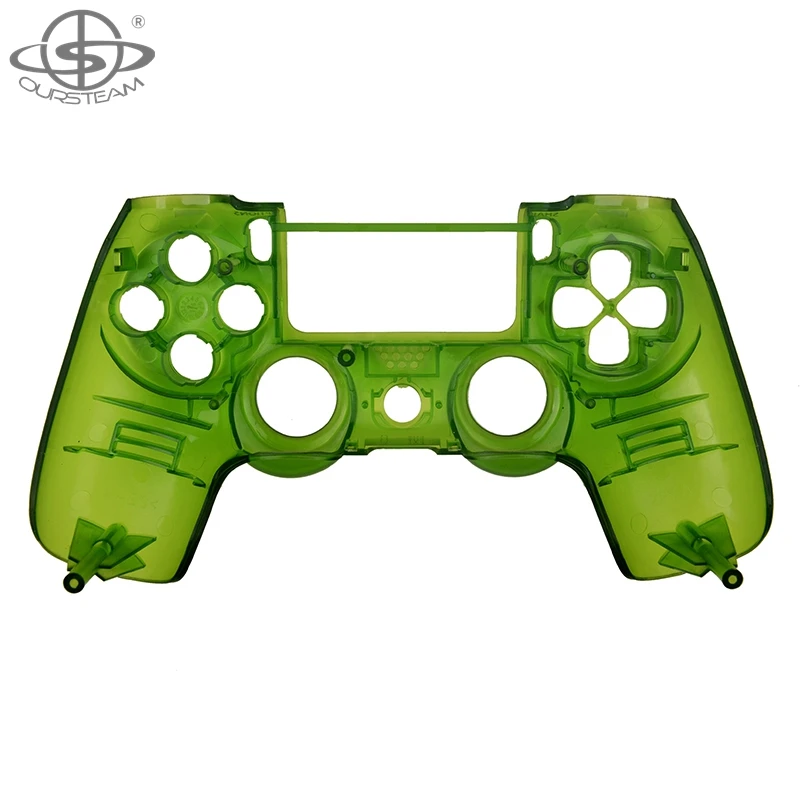 Custom Transparent Front Controller Cover Replacement Shell Case for PS4 9 colors in stock fast delivery