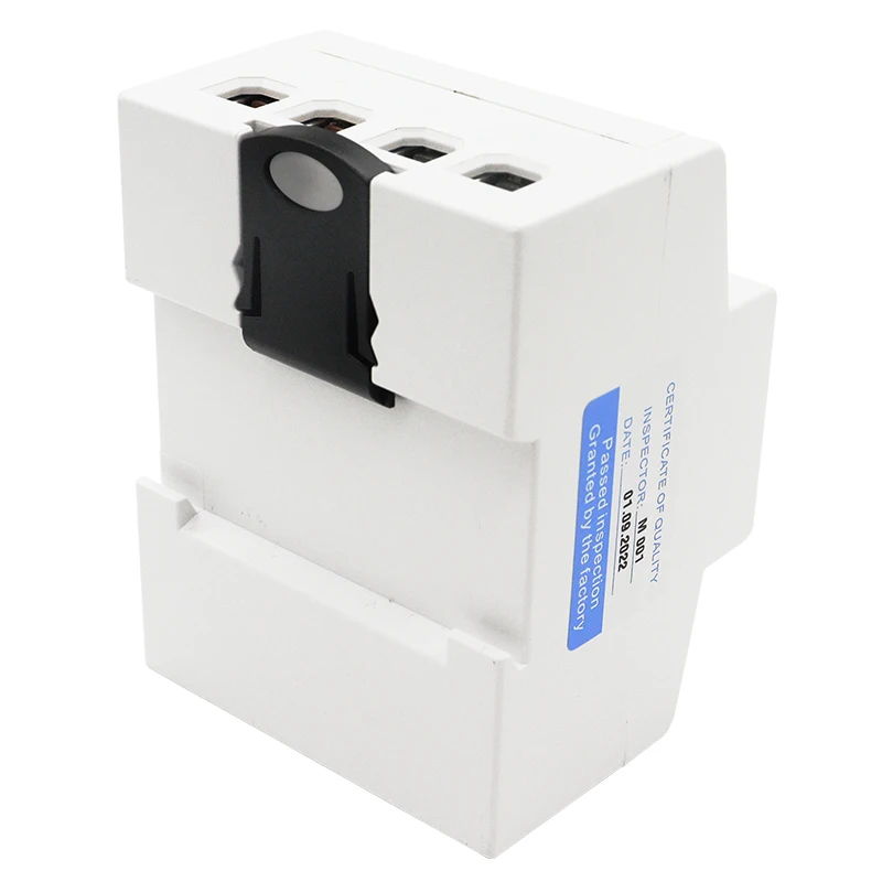 Electric Single Phase Two Wire AC 230V 100A Energy Meter kWh Counter Consumption Analog Electricity Wattmeter Household Din Rail