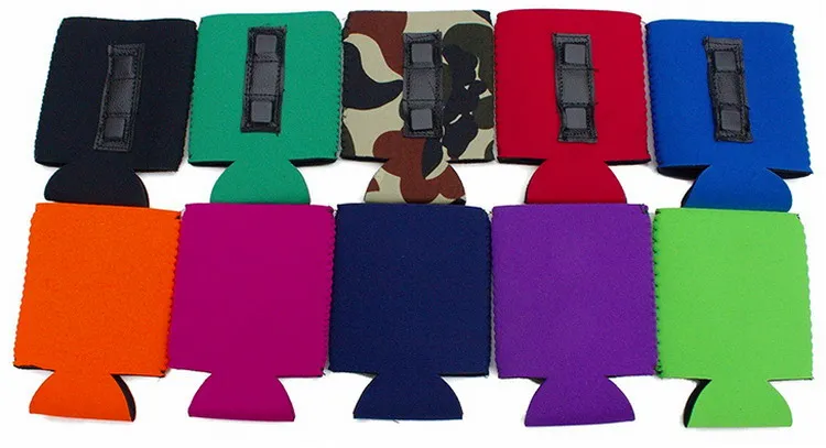 
Wholesale magnet neoprene beer can cooler stubby holder with custom logo printed 
