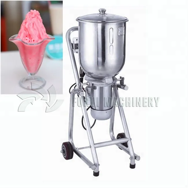 30L commercial crashed ice blender/ice drink crusher maker for ice cream shop