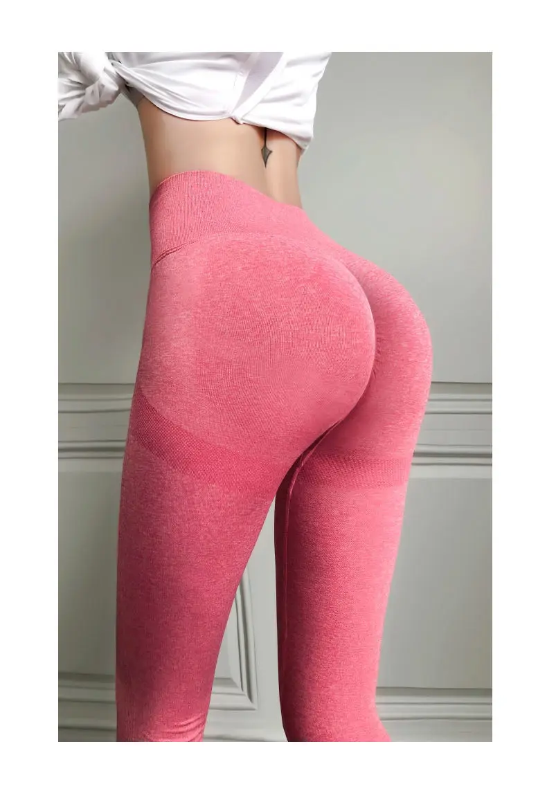 Running Workout Gym Fitness High Waist Trainer Yoga Pants Butt Lifting Sport Seamless Custom Logo Women Quantity Lover OEM Style