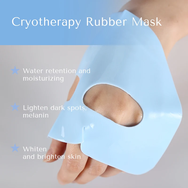 Most Popular Rice Rubber Facial Mask Soft Silicone Face Beauty Thailand Whitening Facial Mask