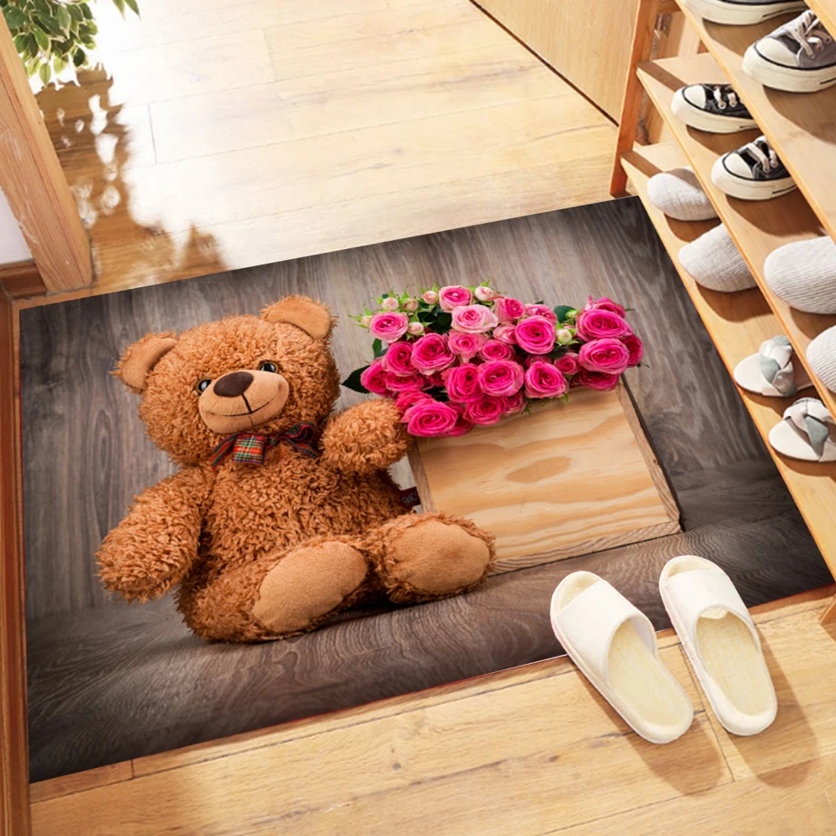 Best Quality Door Mats with Non Slip Backing for Home Custom Door Carpet 40*60cm Plain for Front Door Entrance Floor Mat