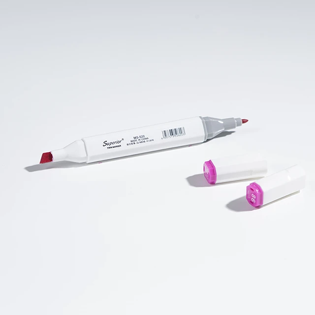 Superior Dual Nib Alcohol Marker Colorful Paint Marker Pen Set