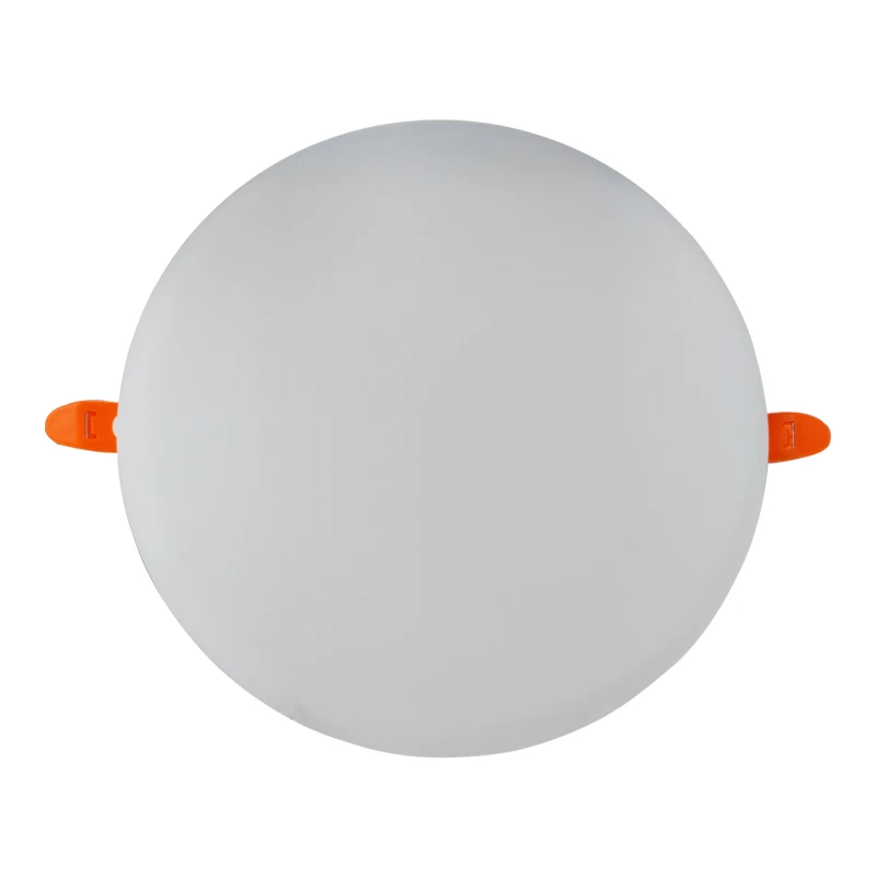 High Quality SKD led back light Round Frameless led panel light surface ceiling led light
