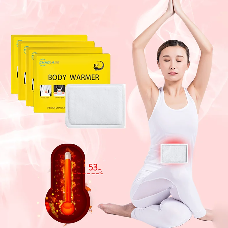 Custom Disposable Heat Pack Infusion Heater Security Heated Body Warmers Heat Patch For Menstrual Cramps