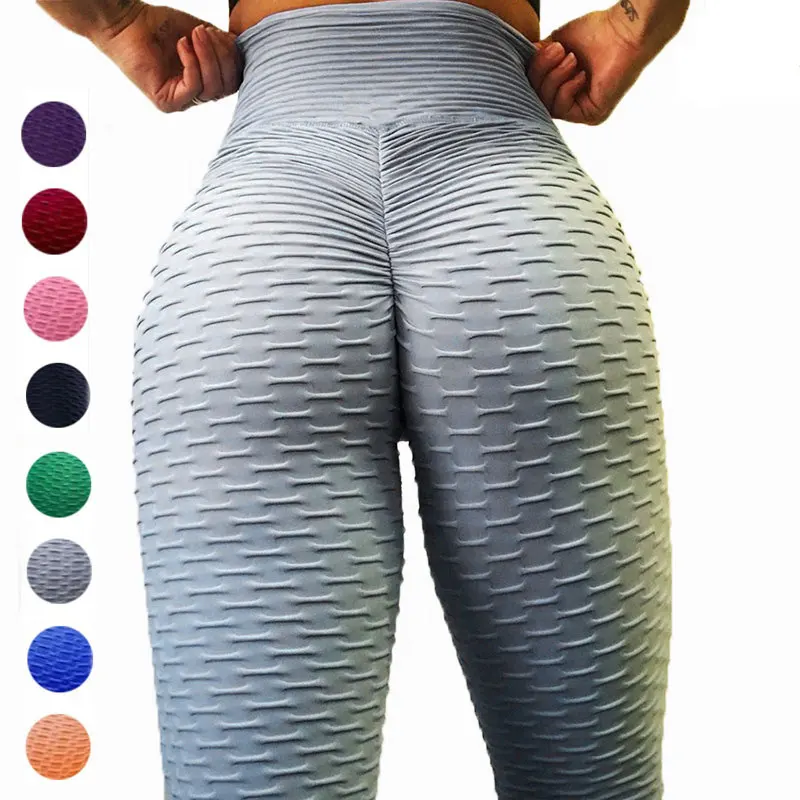 
Manufacturers Wholesale High Waist Ladies Fitness Gym Scrunch Butt Lift Leggings womens yoga pants fitness 