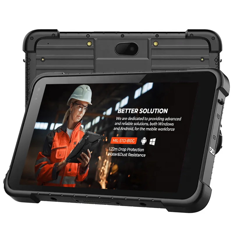 Genzo MT86X Cheapest Factory 8 inch 8gb ram+128gb rom IP67 rugged android tablet Rugged Tablet Android rugged tablets