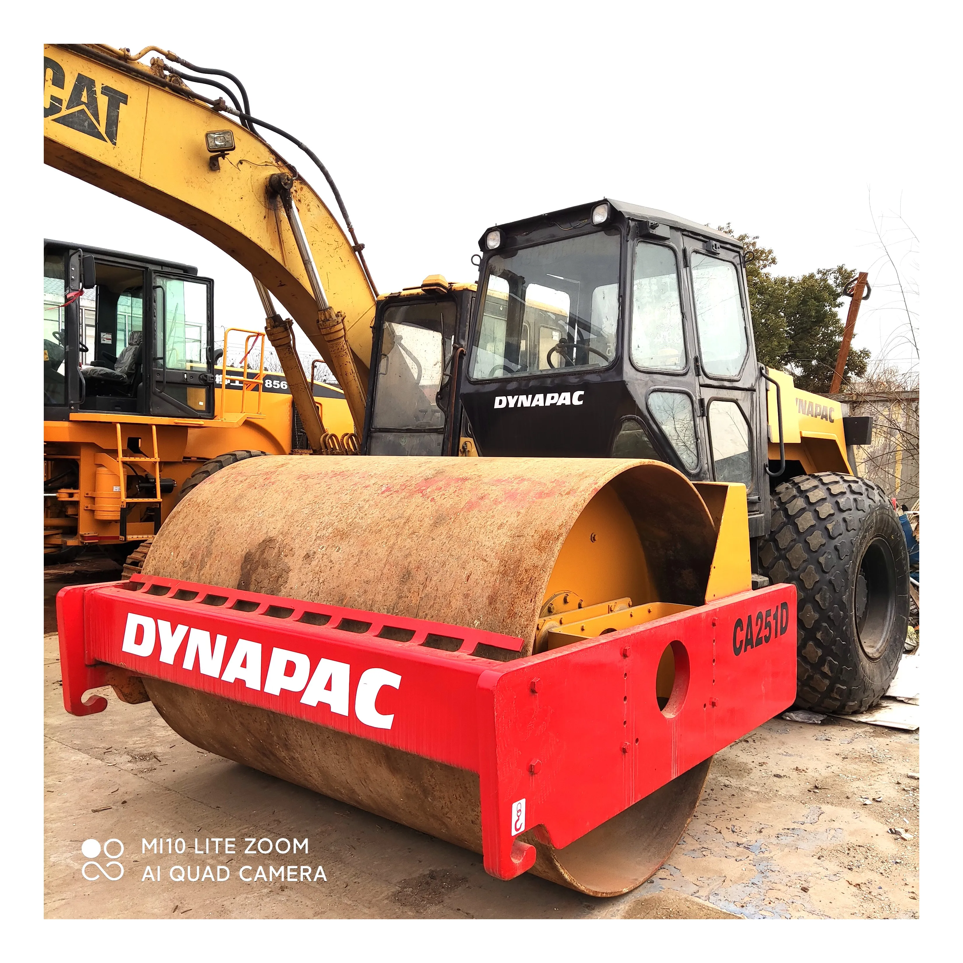 
Used Road Roller Dynapac CA251D Compactor Dynapac 12 ton soil compactor 