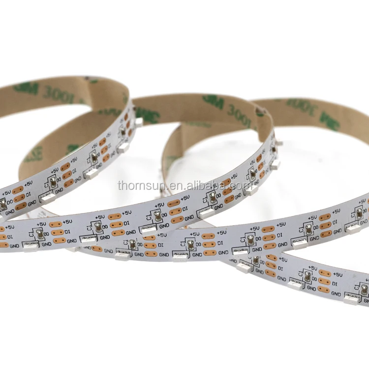 5v addressable colorful led light ws2811 5V side view led bar strip