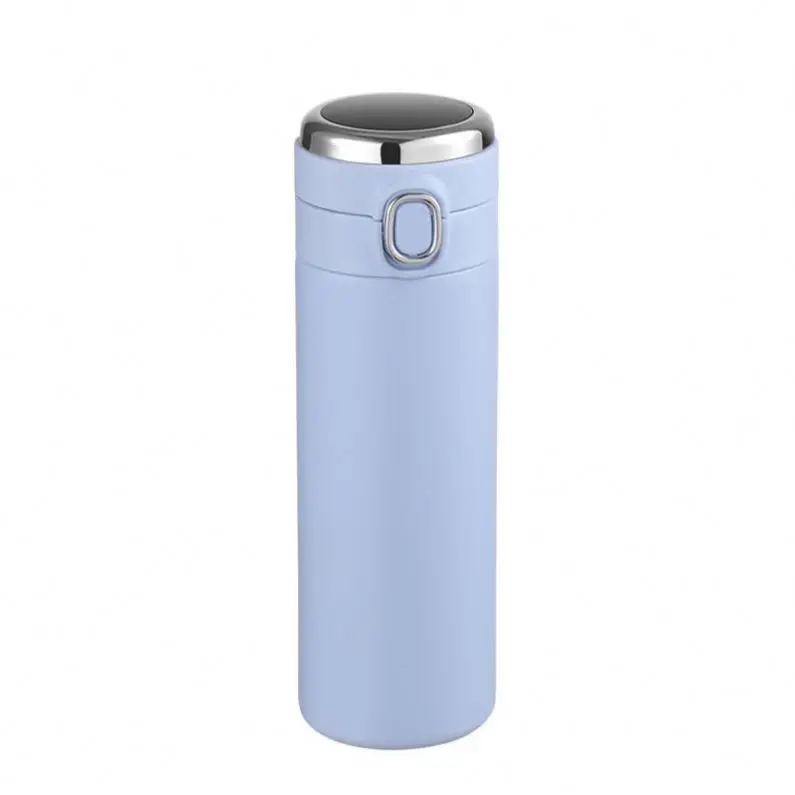 Factory Direct pop cover portable outdoor pea horn smart insulation Cup stainless steel double wall thermal cup straight Cup
