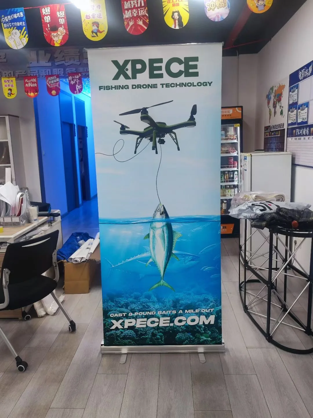 Best Selling Classic Aluminum  Retractable Roll-Up Marketing Banner Kakemono Advertising Background Banner Stand