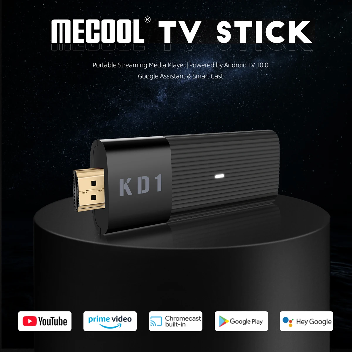 2022 Mini Smart TV Stick Android 10 4K HD 2.4G/5G Wifi TV Dongle for Youtube Netflix Settop Box