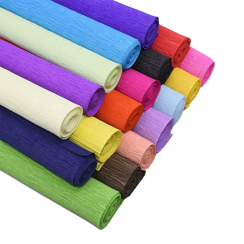 
Hot sale patterned crepe paper,rainbow crepe paper streamer,Colorful DIY Party rainbow Crepe Paper streamers 
