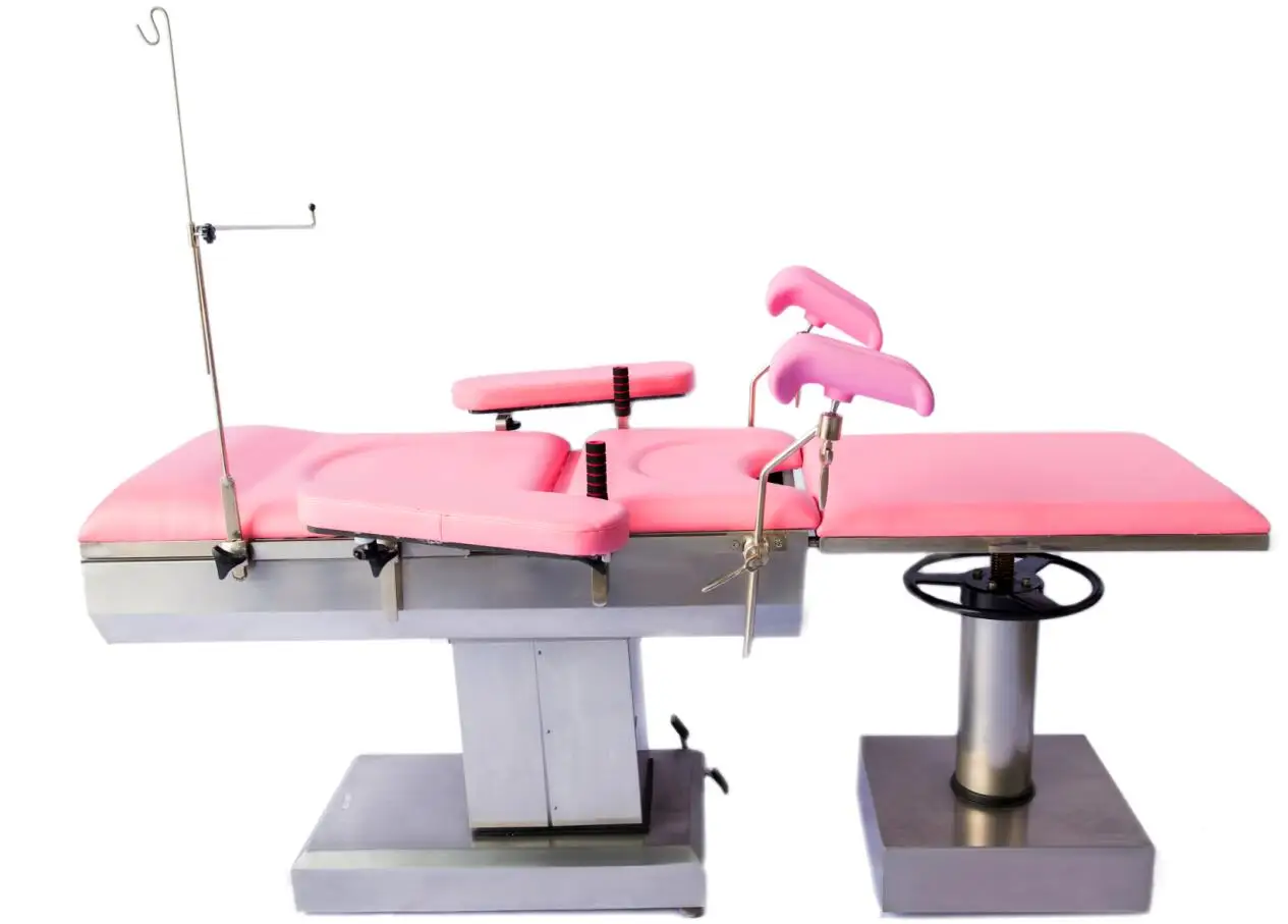  Electric Medical Surgical Obstetric Operation Table Multi-functional Maternity Delivery