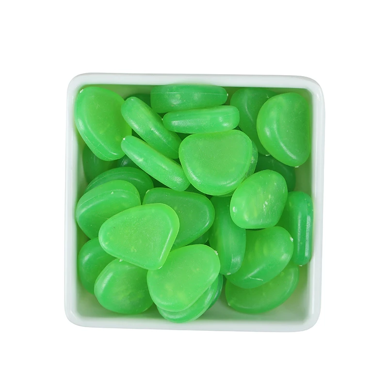 Low price wholesale luminous stone quartz artificial luminous stones for garden decoration