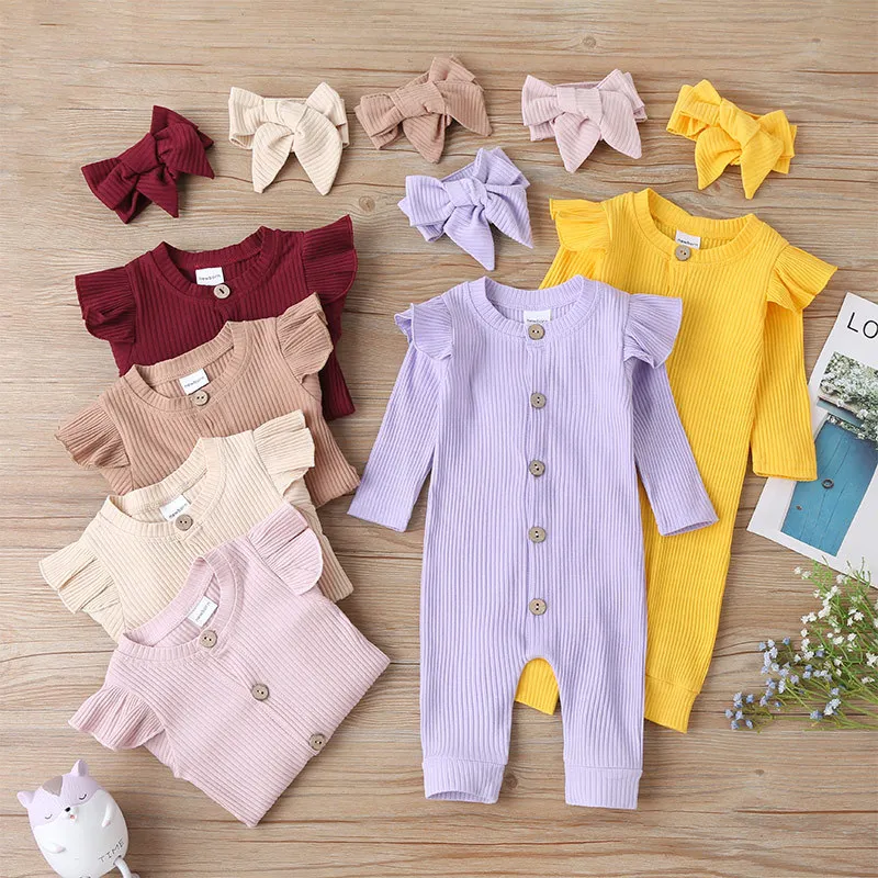 Tianyi 2023 The Latest Customizable Baby Clothing Set Pajamas 100% Cotton Baby Jumpsuit Newborn Woven Unisex Winter Baby Rompers