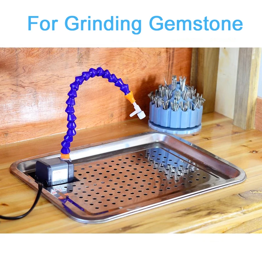 2023 Jewelry Tools Equipment Jewelry Saw Cutting Water Circulation System Gemstone Drilling Water Pump