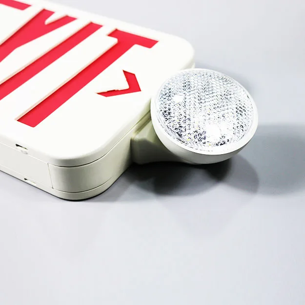 BEST sell model Economical Twin Spot LED Rechargeable Combo Led Emergency Exit Sign Light