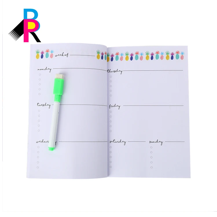 Factory  custom softcover notebook paperback notebook for student