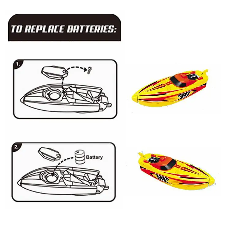 Shark scene sensor electric boat water track toy