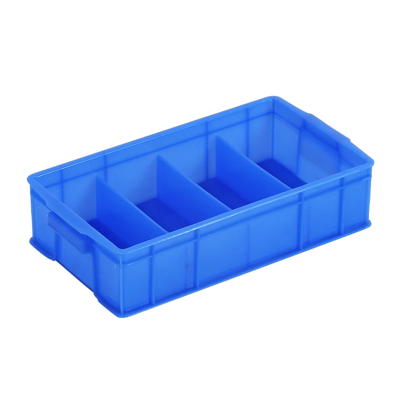 Container Turnover Crates Tote Box Transport Reasonable Price Storage Box Plastic Stackable Solid Box Bins