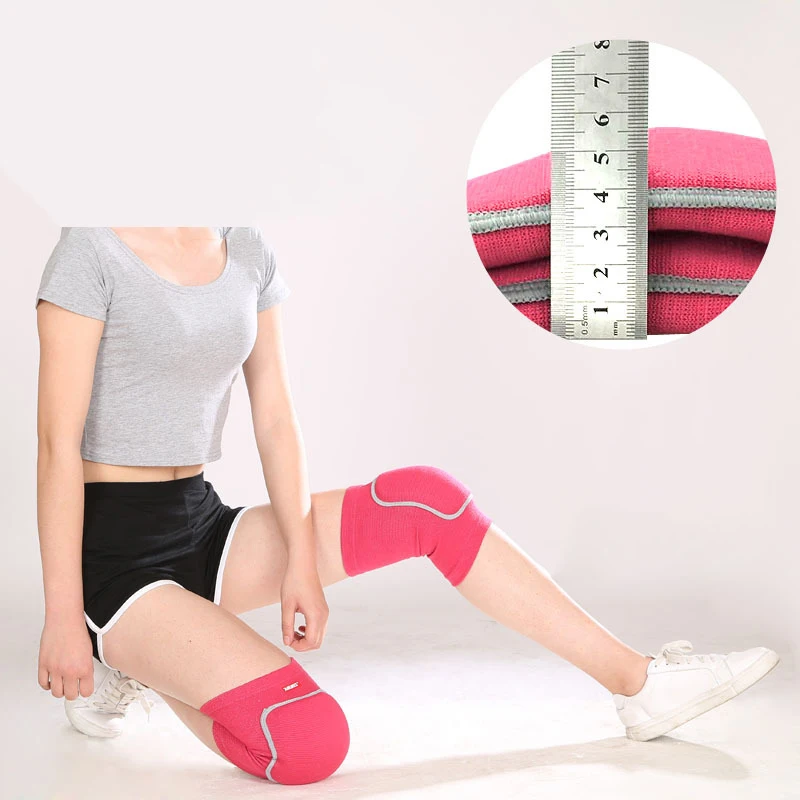 
hot selling research workout sports memory foam knee pads thickened breathable kneeling cushion indoor yoga breathable knee pad 