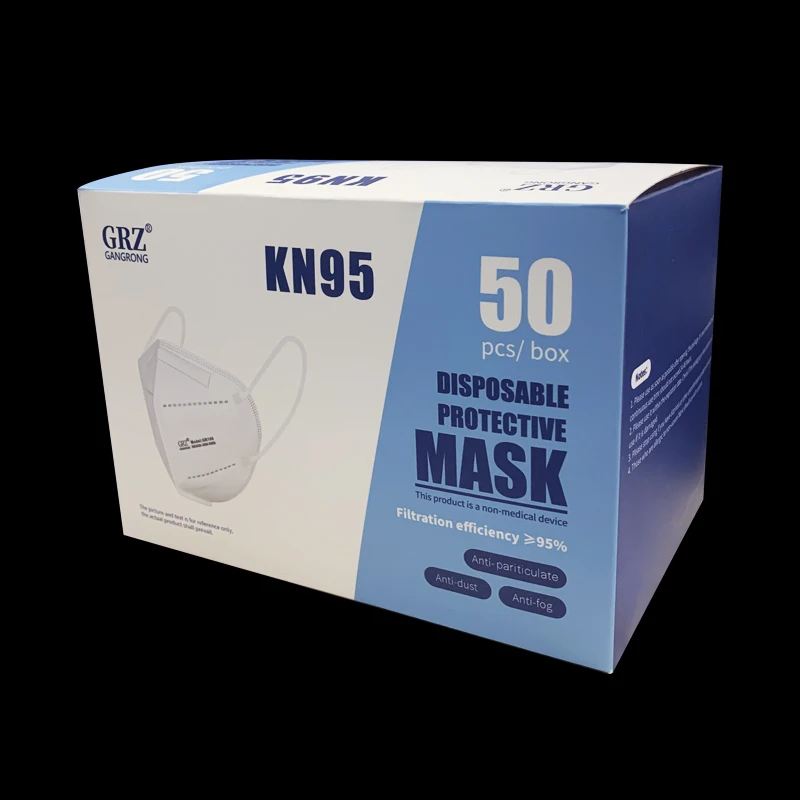 
From China Manufacturer Branded Design Filter GB2626 Disposable Pm2.5 Mask Filter Women KN95 Face Mask 