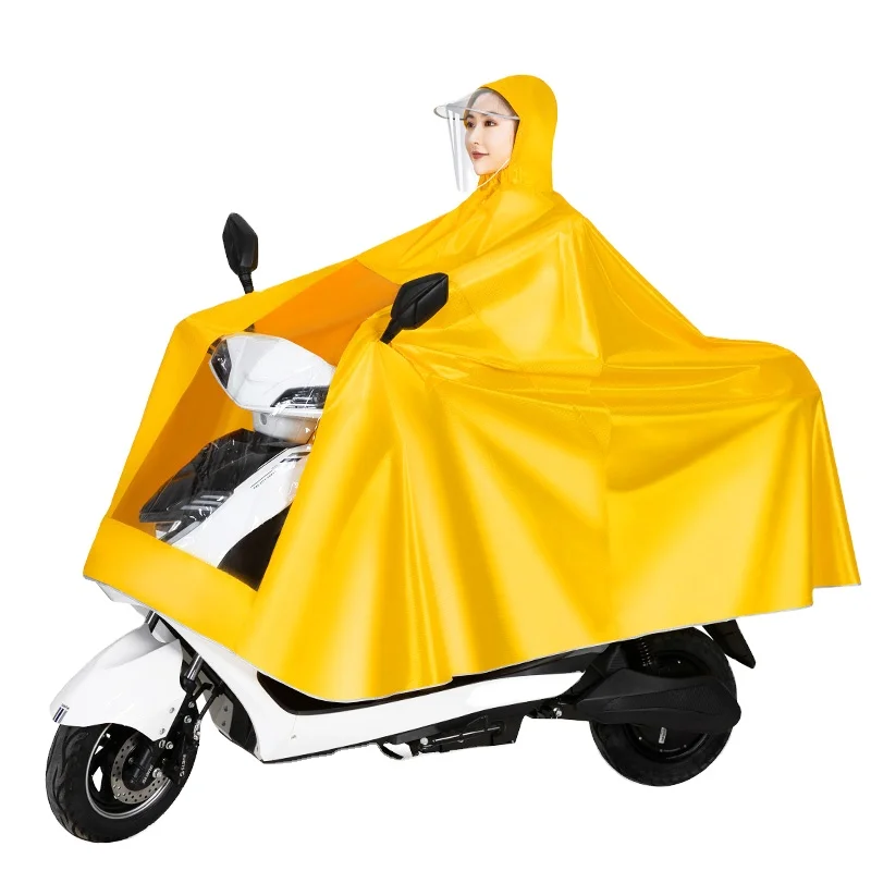 The factory wholesale Bike poncho new design raincoat outdoor hot sales safety rain scooter impermeable raincoat