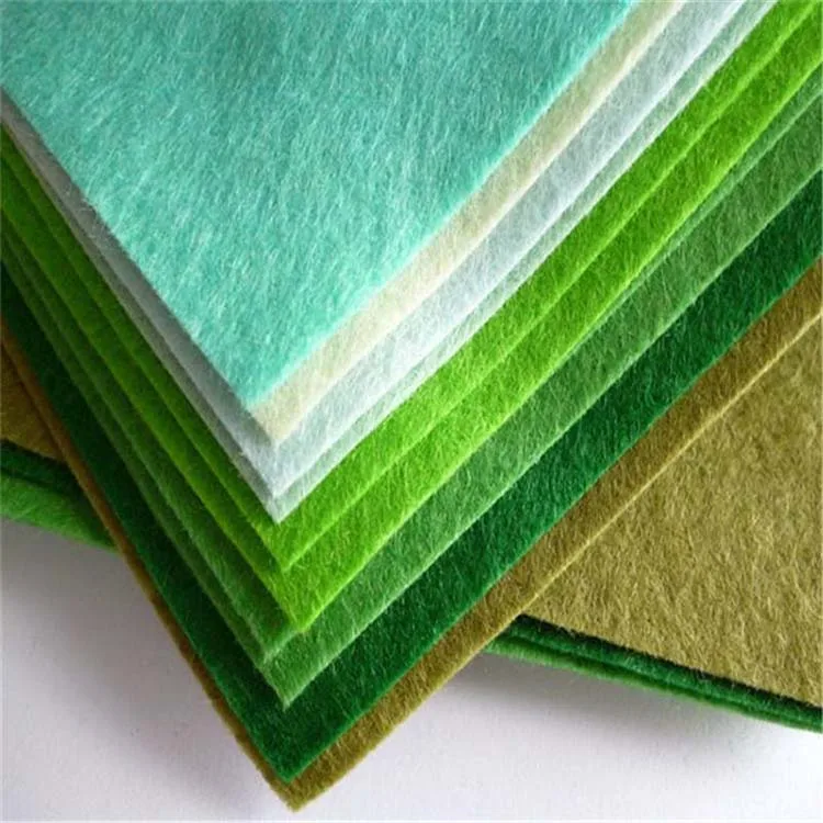Wholesale Polyester Nonwoven Felt Natural Recycled Needle Punched Non Woven Polyester Felt Fabric