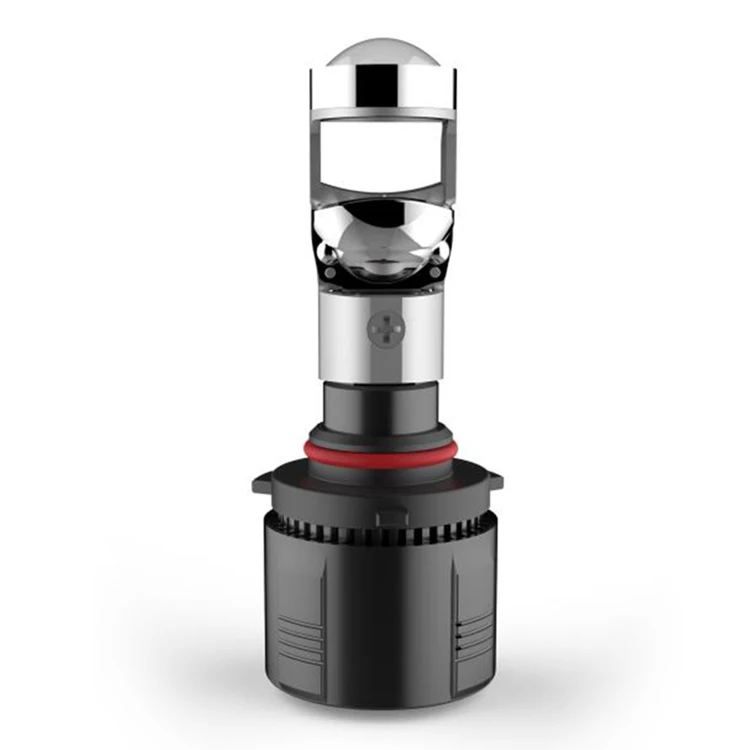 Car spotlight  bi led projector lens laser headlight mini lens H7 H4 9005 9012  H11 led bulb with projector lens for car truck