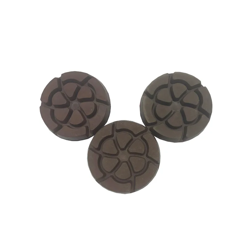 High Working Efficiency Floor 10mm Wet Dry Use Resin Polishing Pad Diamond Granite Polishing Pads