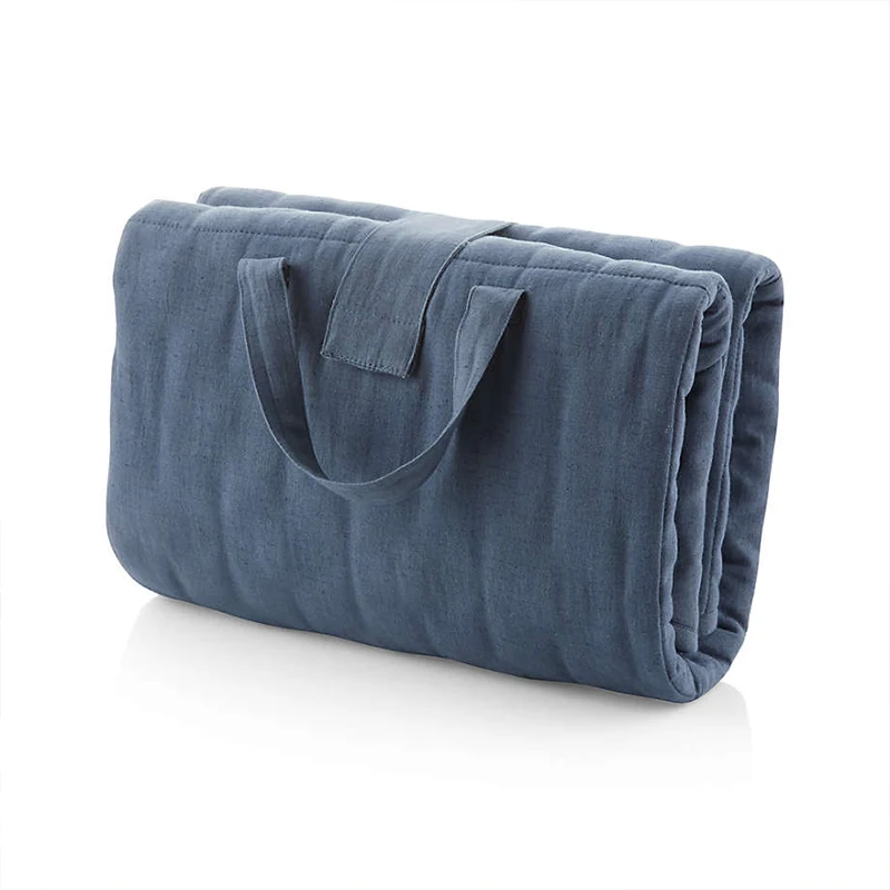 Organic cotton quilted baby mat crawling blanket baby care play mat cotton baby play mat eco crawl diamond quilted nap