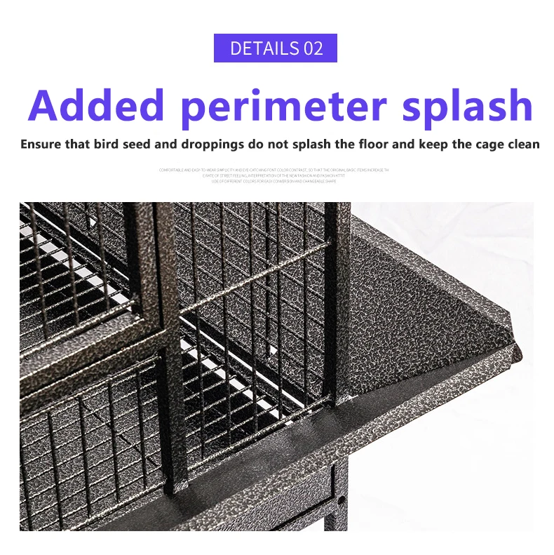 Wholesale China Manufacturer Cheap Large Breeding Canary Bird Parrot Cages Outdoor Indoor Using for Sale