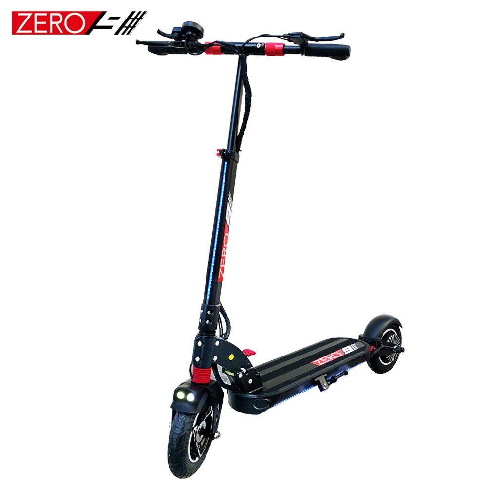 EU Stock Newest Original ZERO 9 52V 600W Scooter Lightness Electric Skateboard Instead Walking Scooter Speed 47km/h Mileage 60km