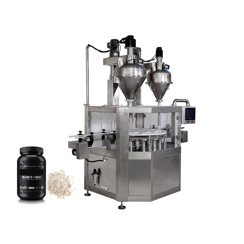 High Precision Automatic Coffee Milk Powder Can Filling Machine