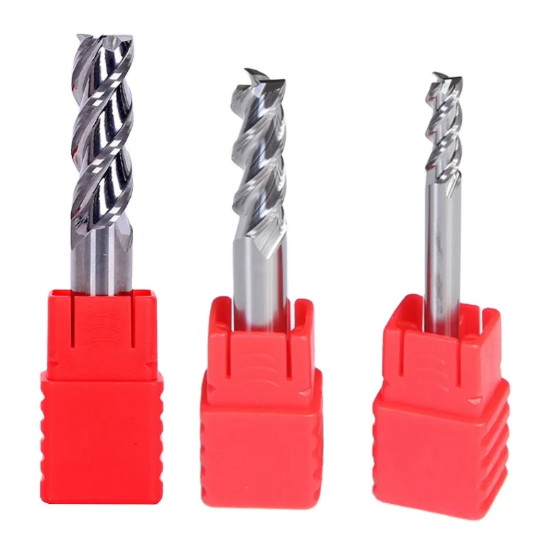 Tungstend HSS карбидные концевые фрезы для алюминия