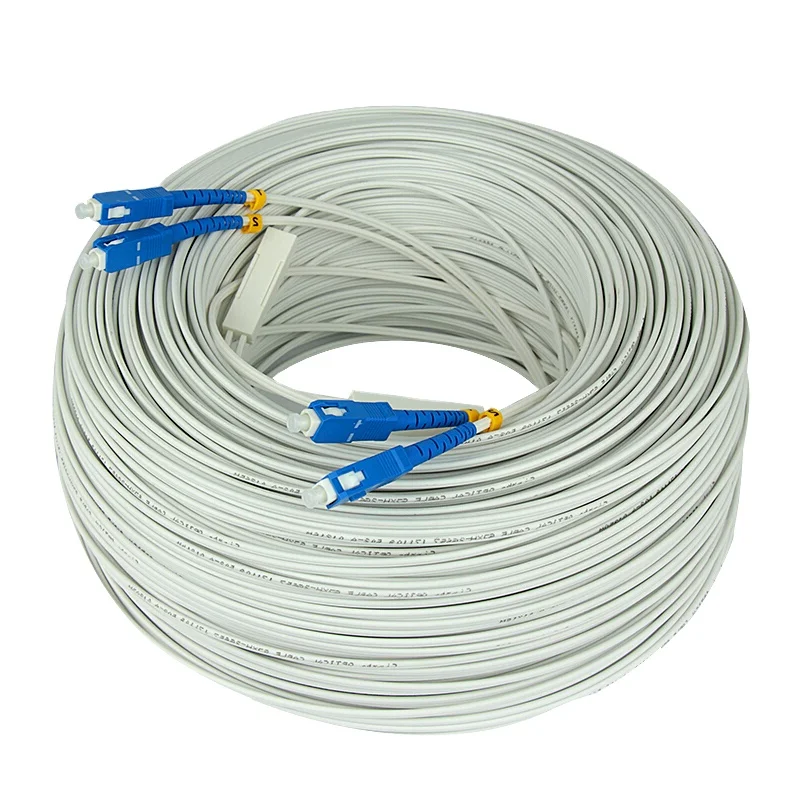 High Quality Indoor Outdoor 2 Core Simplex Fibre Optic Cable